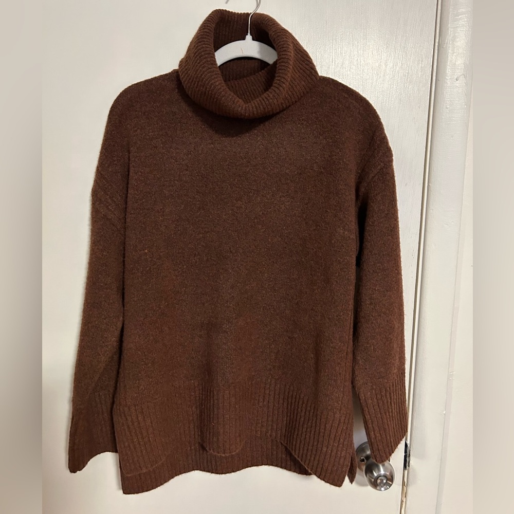 Brown Turtleneck